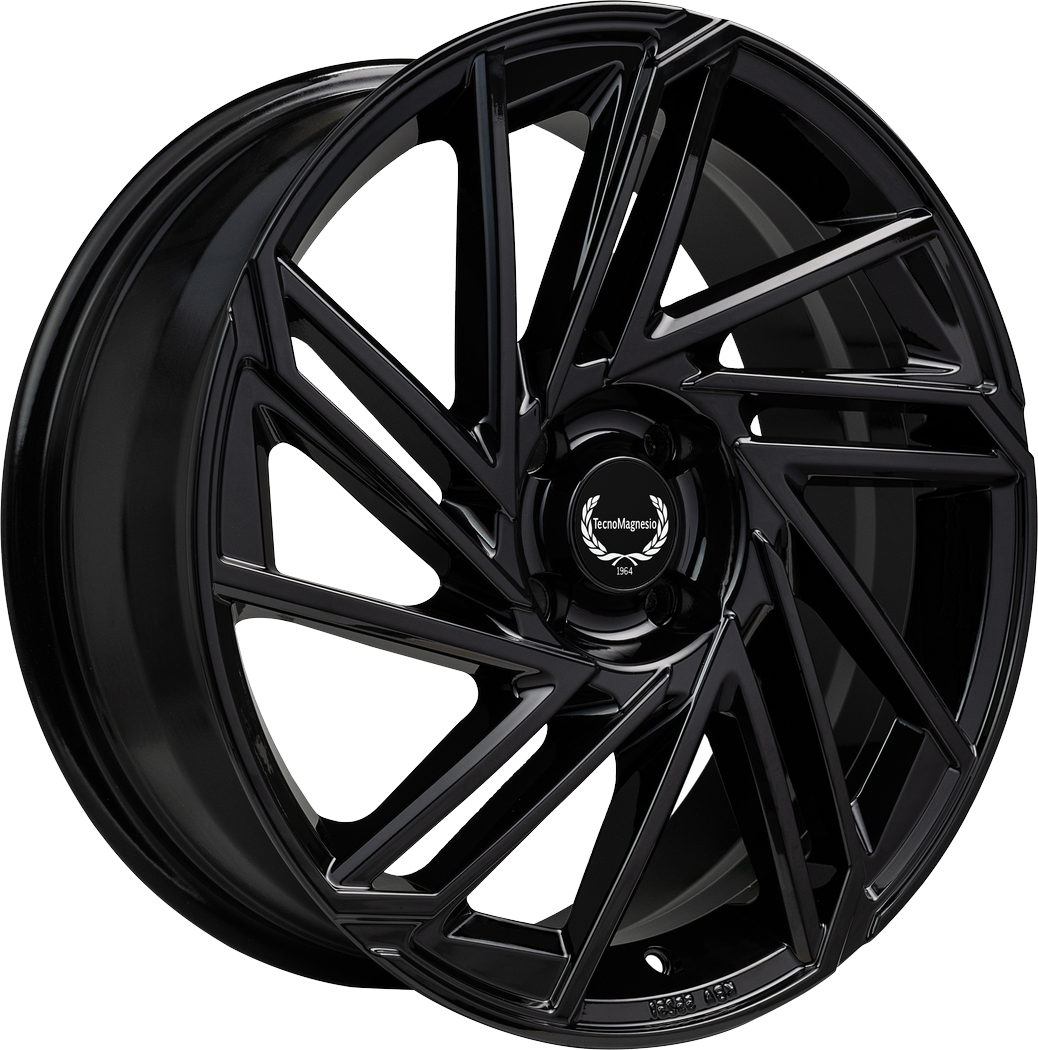 7.00X17 5X112 ET 34 TECNOMAGNESIO EPOWER GLOSSY BLACK