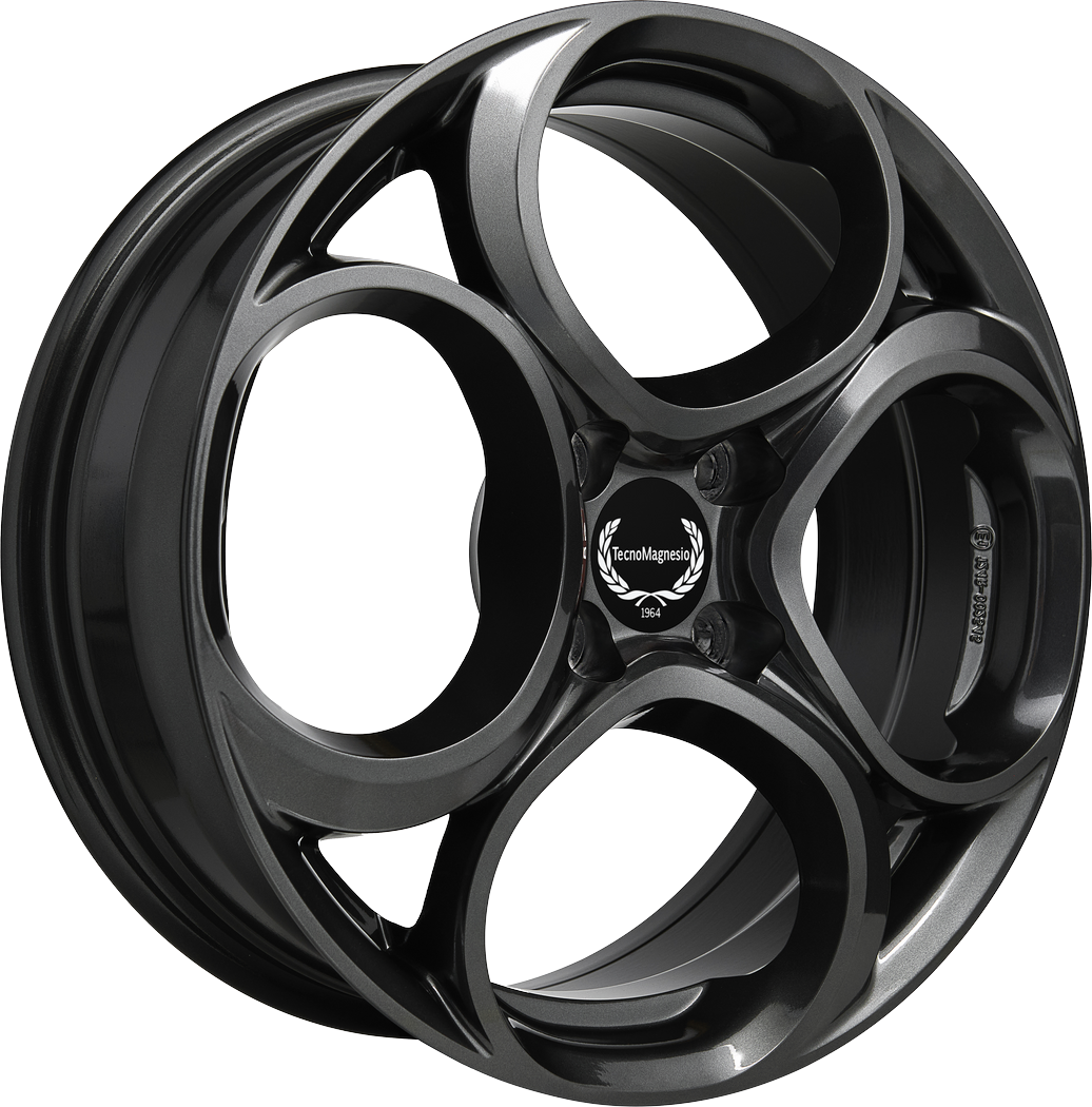 6.50X17 4X108 ET 32 TECNOMAGNESIO JUNIOR4 GUN METALLIC