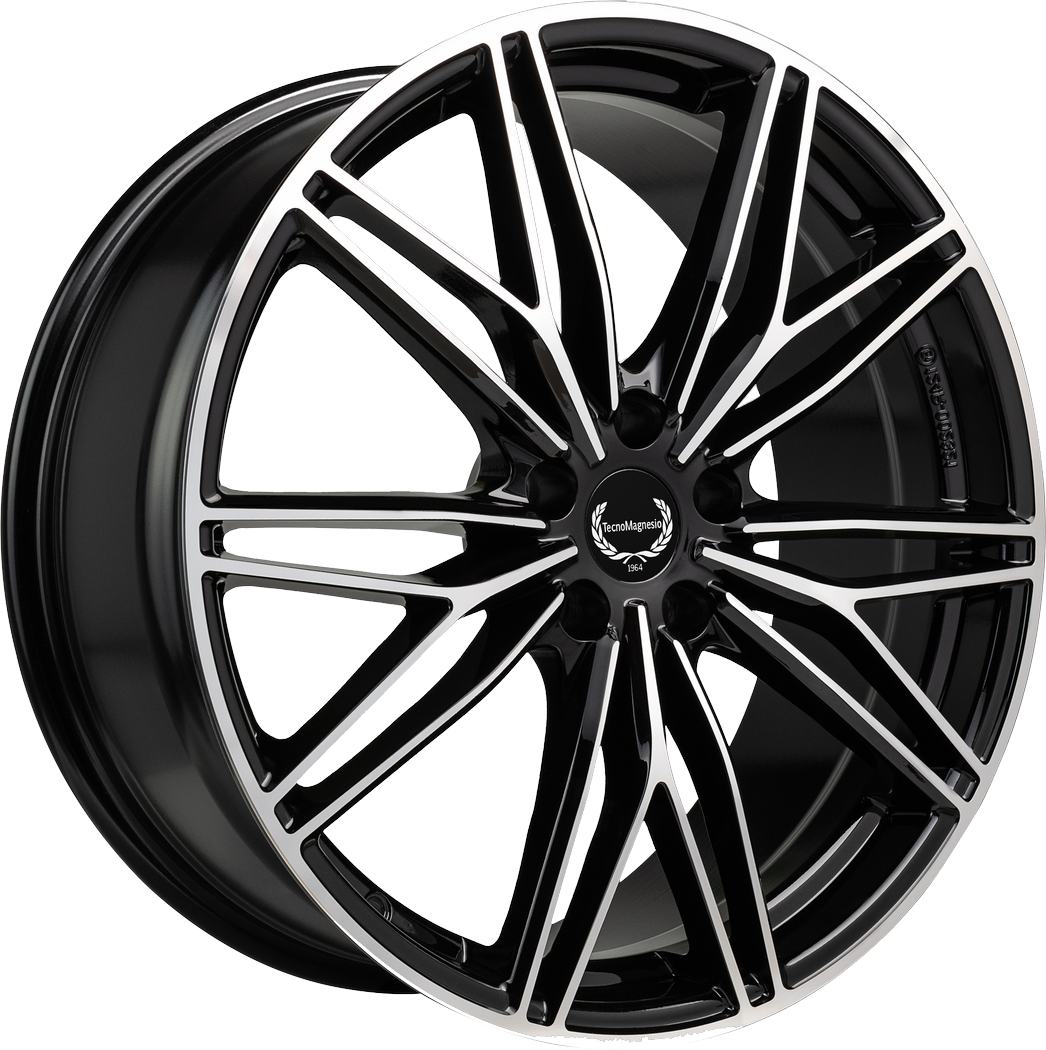 8.00X20 5X112 ET 35 TECNOMAGNESIO MOTORSPORT BLACK MIRROR