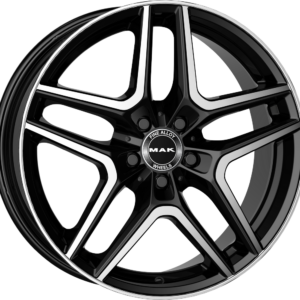 8.00X19 5X112 ET 40 MAK AURUM BLACK MIRROR