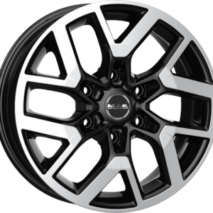 8.00X18 6X139.7 ET 50 MAK GRAVEL BLACK MIRROR