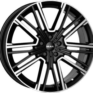 8.50X19 5X120 ET 37 MAK KULT BLACK MIRROR