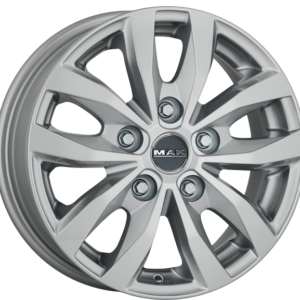 6.50X16 5X114.3 ET 45 MAK LOAD 5 SILVER