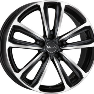 6.00X15 4X100 ET 47 MAK MAGMA BLACK MIRROR