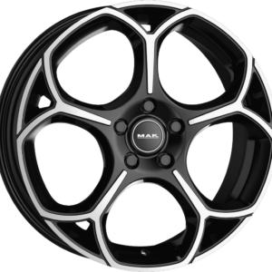 7.00X17 5X110 ET 40 MAK MONZA BLACK MIRROR