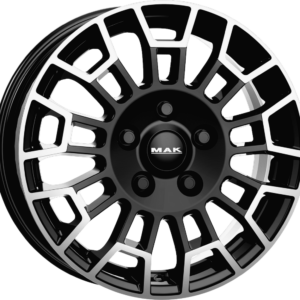 7.50X18 6X139.7 ET 50 MAK NOMAD BLACK MIRROR