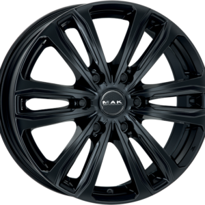 8.00X18 6X130 ET 45 MAK SAFARI 6 GLOSS BLACK