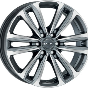 8.00X18 6X130 ET 45 MAK SAFARI 6 GUN METALLIC MIRROR FACE