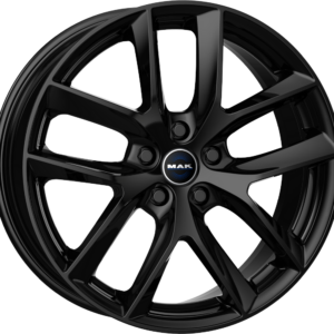 8.50X18 5X114.3 ET 40 MAK VOLTAGE GLOSS BLACK