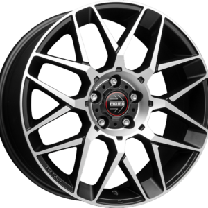 8.00X18 5X108 ET 42 MOMO REVENGE 2.0 MATT BLACK POLISHED